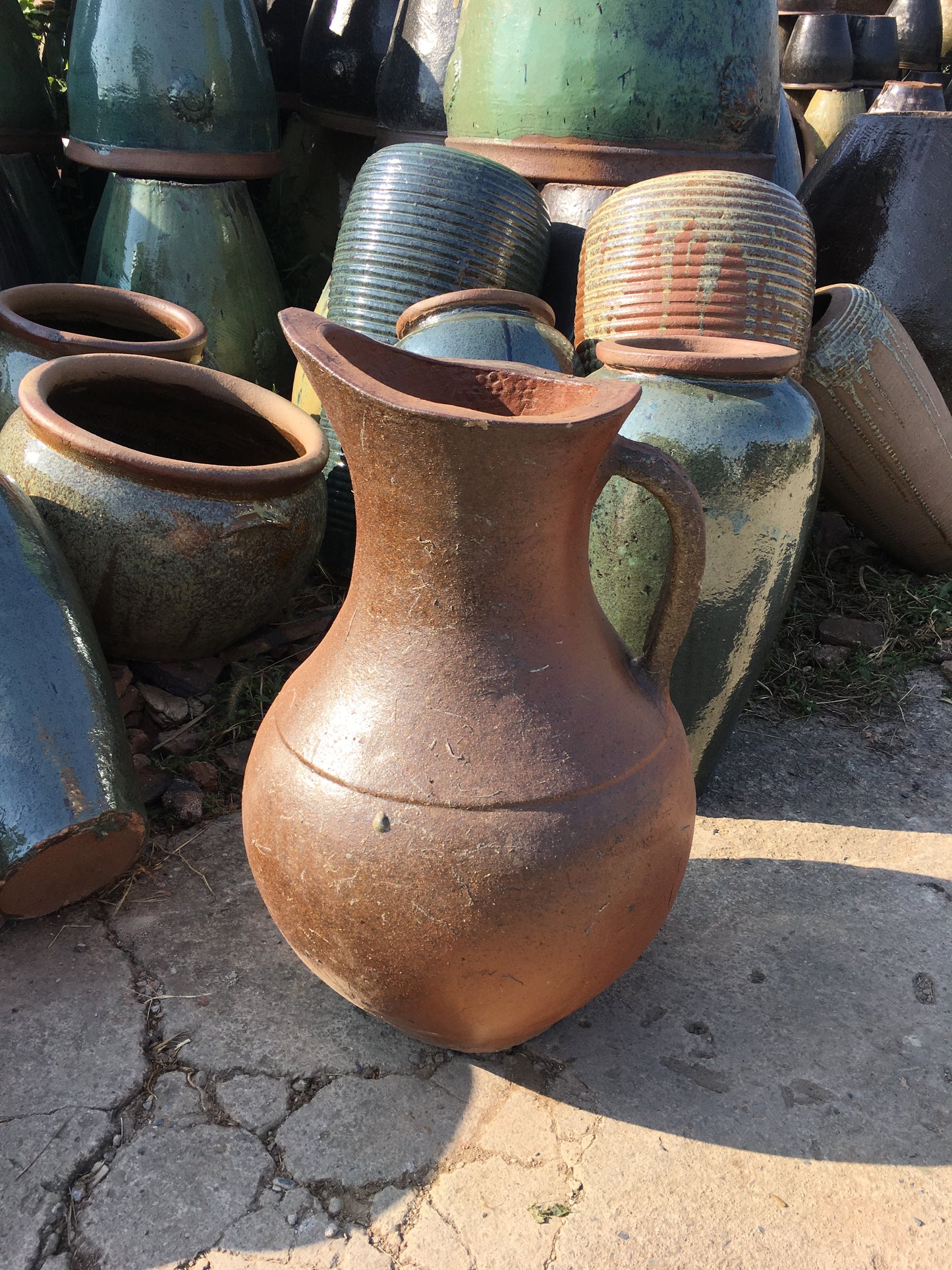 23#Teapot-shaped vase/flower arrangement in a vase/water feature pot/green plant pot