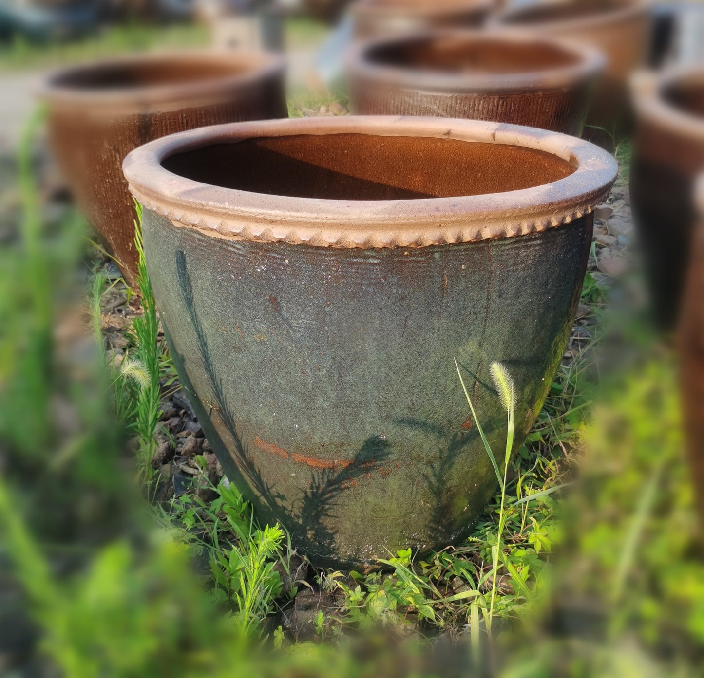 1#Garden courtyard landscaping decorative flower pot planting flower pot