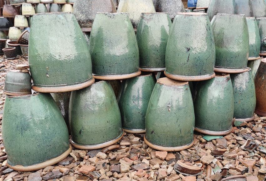 41#Large glossy tank/old-fashioned water tank/courtyard fish tank/garden flower pot