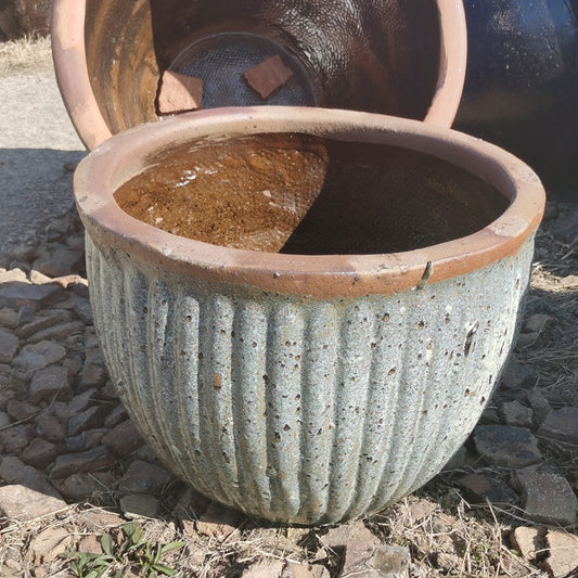 3#Ceramic flower pots for outdoor planting in the courtyard of the garden community