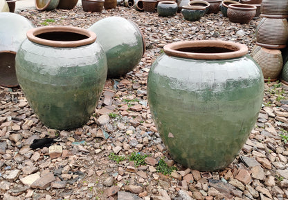 11#Smooth pottery pot/patterned pot belly altar/lattice decorative altar/hotel waterscape altar